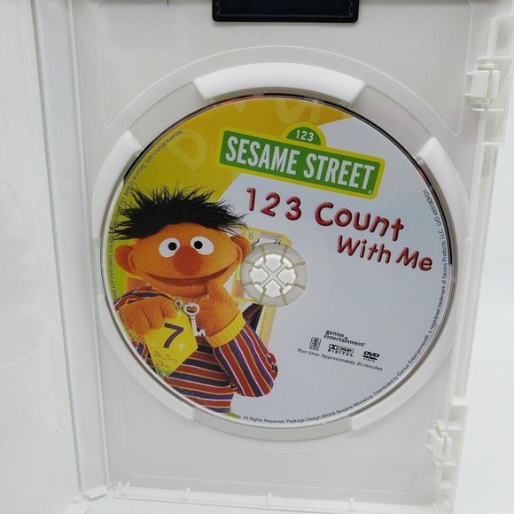 Sesame Street 1 2 3 Count With Me DVD (2010) Standard Version Kids Learning DVD - Picture 4 of 4